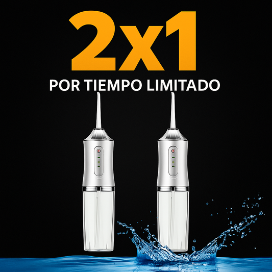 irrigador dental 2X1
